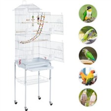 Metal bird cage for sale  IPSWICH