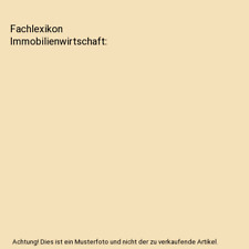 Fachlexikon immobilienwirtscha gebraucht kaufen  Trebbin