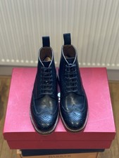 Black leather grenson for sale  OXFORD