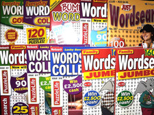 1000 wordsearch puzzles for sale 1000 wordsearch puzzles for sale  SOUTHAMPTON