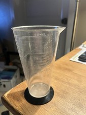 Copo de medição graduado de laboratório copo cônico plástico 500 ml/16 oz comprar usado  Enviando para Brazil