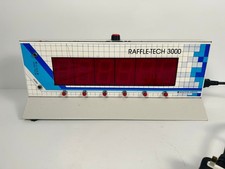 Raffle tech 3000 for sale  CAMBERLEY