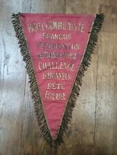 Fanion drapeau 1920 d'occasion  Paris XVIII