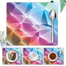 Printed leather placemats for sale  PORTSMOUTH