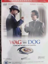 Wag the Dog DVD, 1997, Pal, Região 4, Muito Bom Estado, Envoltório Bolha POSTAGEM GRÁTIS!!!! comprar usado  Enviando para Brazil