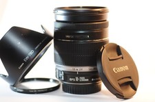 Canon EF-S 18-200mm 3.5-5.6 IS obiektyw EW-78D NICE do EOS Rebel T8 T7 80D 90D 7D na sprzedaż  Wysyłka do Poland