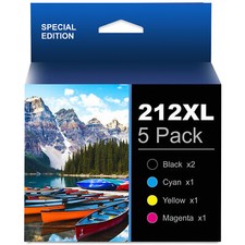 Lote de 212 cartuchos de tinta XL para impressora Epson 212XL Workforce XP-4100 XP-4105 comprar usado  Enviando para Brazil