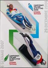 Cartolina sci campionati usato  Genova