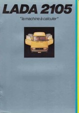 Catalogue brochure lada d'occasion  Palaiseau