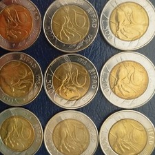 Lotto monete commemorative usato  Trieste