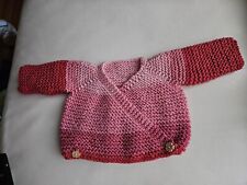 machine knitted baby cardigans for sale  LEEDS