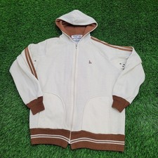 Moletom com capuz feminino vintage anos 80 MOD grande 21x25 bege comprar usado  Enviando para Brazil