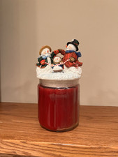 Christmas snowman candle for sale  USA