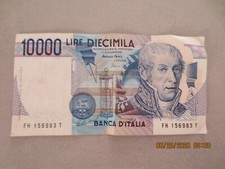 Banknote geldschein italien gebraucht kaufen  Dillingen a.d.Donau