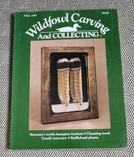 Wildfowl carving collecting for sale  Clearfield