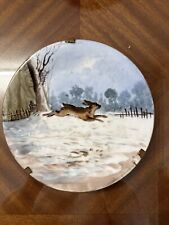 Assiette scène chasse d'occasion  Bordeaux-