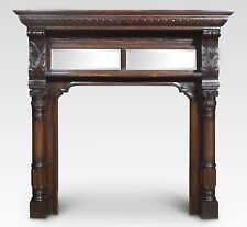 Carved oak fire for sale  CHESTER