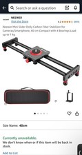 Neewer mini slider for sale  SOUTHALL