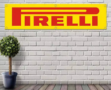 Pirelli Tires USA Racing Banner große 180 cm Fahne Flagge gelb, usado comprar usado  Enviando para Brazil