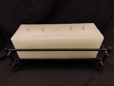 Large wick white for sale  BILSTON
