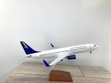 Avião a jato comercial MetJet Sky Mark Boeing 737 800 modelo aeronave mesa display comprar usado  Enviando para Brazil