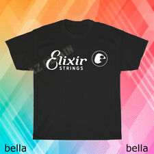 Nova Camiseta Logotipo Cordas Elixir Engraçada Tamanho P a 5XL comprar usado  Enviando para Brazil