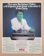 Nec betamax video for sale  WIRRAL