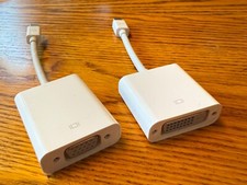 Adaptador Apple Thunderbolt VGA e Dvi - Mac. Testado. Branco. Mini porta de exibição! comprar usado  Enviando para Brazil