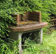 Gartengrill stein spitzdach gebraucht kaufen  Dortmund