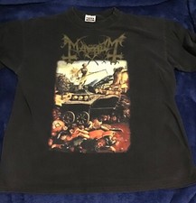 Camiseta Mayhem Vintage 1998 ORIGINAL GG Black Metal. “I Must Make War…” comprar usado  Enviando para Brazil