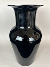 Vaso nero barovier usato  Milano