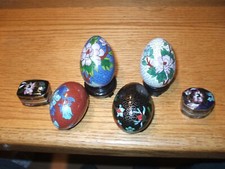 Ornate cloisonne eggs for sale  Beaverton