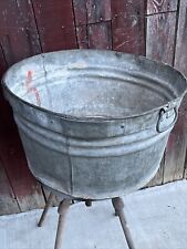 Antique galvanized round for sale  Linwood