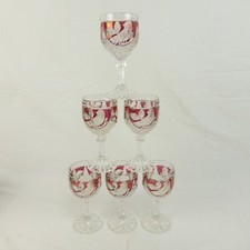 Hofbauer bleikristall goblets for sale  MIDDLESBROUGH