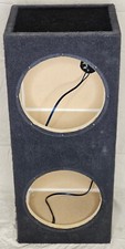 DUAL SEAL 12" GABINETE SUBWOOFER CAIXA DE ALTO-FALANTE DE ÁUDIO AUTOMOTIVO 34x14x12 comprar usado  Enviando para Brazil