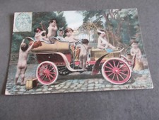 Postcard.fantasy.bebes vieille d'occasion  Expédié en Belgium