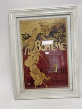 Bohème framed poster for sale  RUGBY