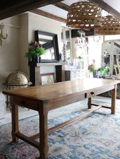 Solid oak long for sale  LEICESTER