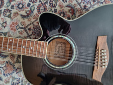 Transparente 12saitige gitarre gebraucht kaufen  Berlin