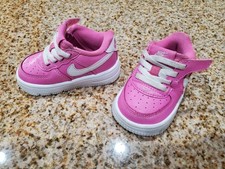 Tênis Nike Force 1 Low EasyOn bebê/criança FN0236-600 rosa/branco brincalhão 4.5 comprar usado  Enviando para Brazil