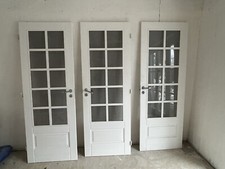 Vollholz zimmertüren glaselem gebraucht kaufen  Hamburg
