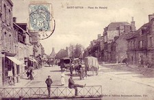 Cpa normandie env. d'occasion  Saint-Lô