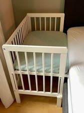 Babybett weiß gitterbett gebraucht kaufen  Potsdam