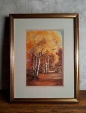 Original autumnal watercolour for sale  DUNFERMLINE