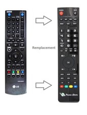 Télécommande remplacement dr d'occasion  Vallauris