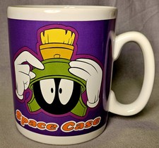 1996 Marvin The Martian SPACE CASE Caneca Jumbo Roxa Warner Bros Studio Store comprar usado  Enviando para Brazil