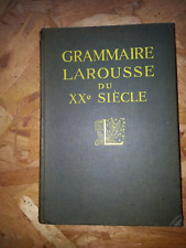 Grammaire larousse 20ème d'occasion  Perpignan-