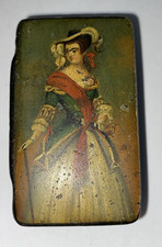 Antique black papier for sale  CHELMSFORD