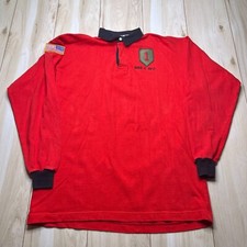 Camisa polo estilo anos 90 retrô Austrália Rugby Imports Halbro Jersey tamanho 50 comprar usado  Enviando para Brazil