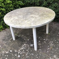 Garden white round for sale  HENLEY-IN-ARDEN